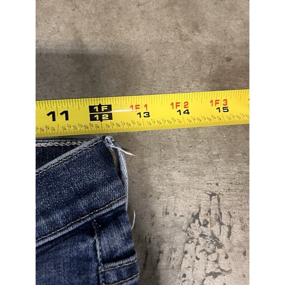 Mother Jeans Womens 24 Flare Bell Bottom Weekender Fray Teaming Up Made In USA - Picture 13 of 15